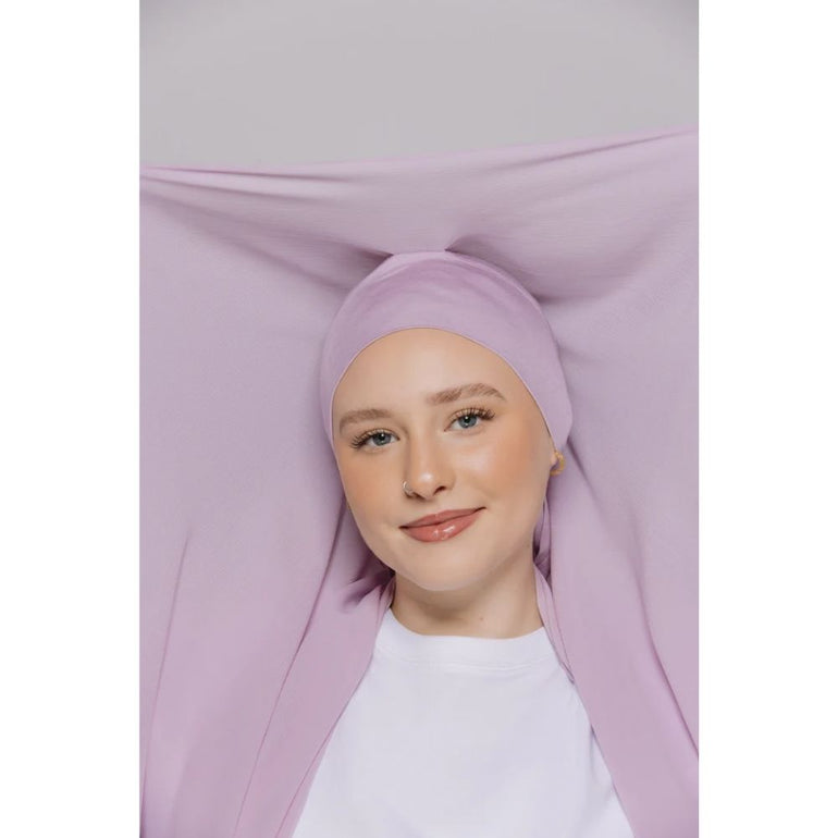 Instant Georgette Hijab with Inner Cap & Magnetic Closure Buy Any 3 or more get 15% Off - Image 13