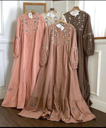 Farn Lawn abaya