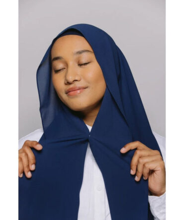 Instant Georgette Hijab with Inner Cap & Magnetic Closure Buy Any 3 or more get 15% Off