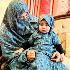 NAMAZ CHADDAR WITH SLEEVES - MOTHER DAUGHTER DUO (Printed) - Image 5
